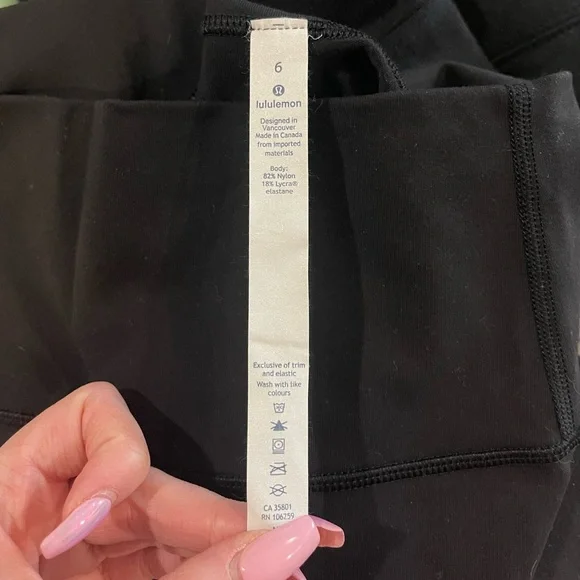 lululemon capri leggings - Picture 3 of 4